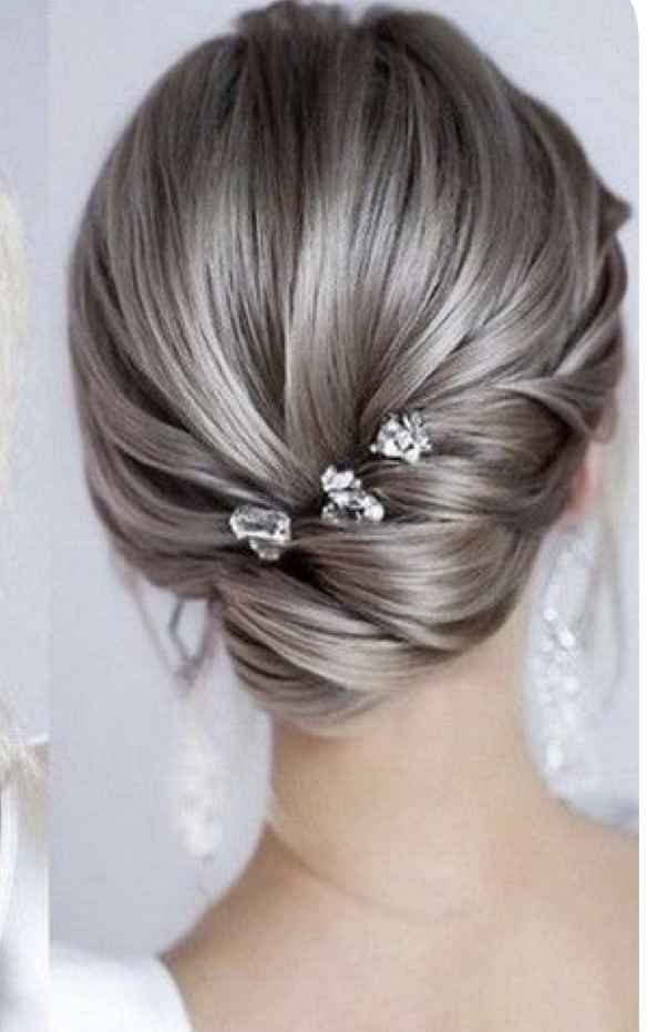 Peinados para novia con poco pelo - 2