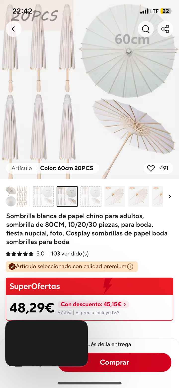 Donde compro sombrillas japonesas? - 1