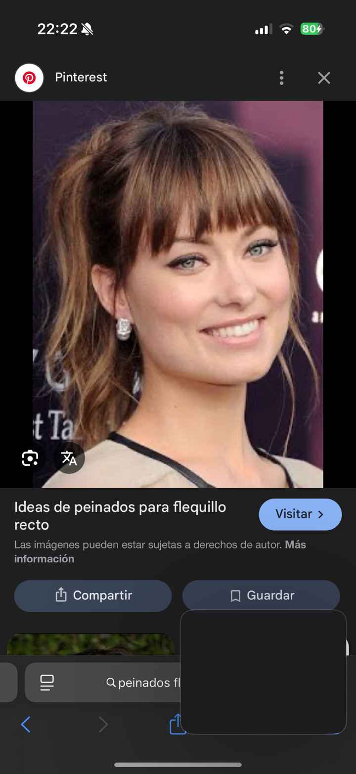 ¿Me dais ideas de peinados con flequillo recto? - 1