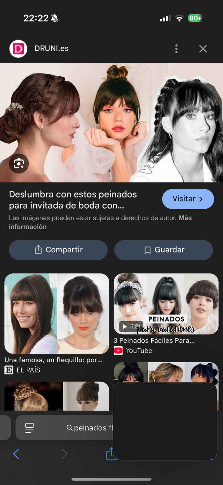 ¿Me dais ideas de peinados con flequillo recto? - 2