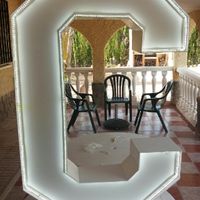 Luces para letras de madera - 2