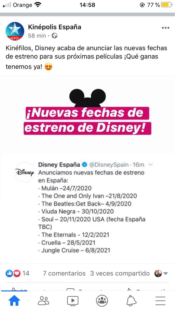 Novios que nos casamos el 24 de Julio de 2020 en Madrid - 1