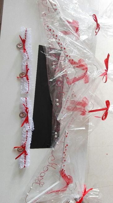 Perchas y ligas diy para mis damas - 2