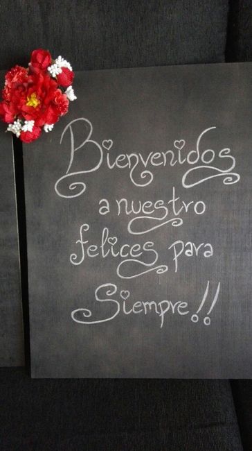 Mis carteles de bienvenida diy - 2