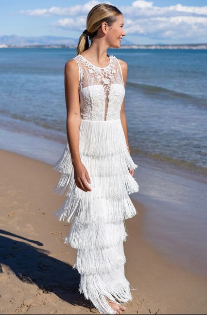 Ayuda con vestido flecos, please!!! 2