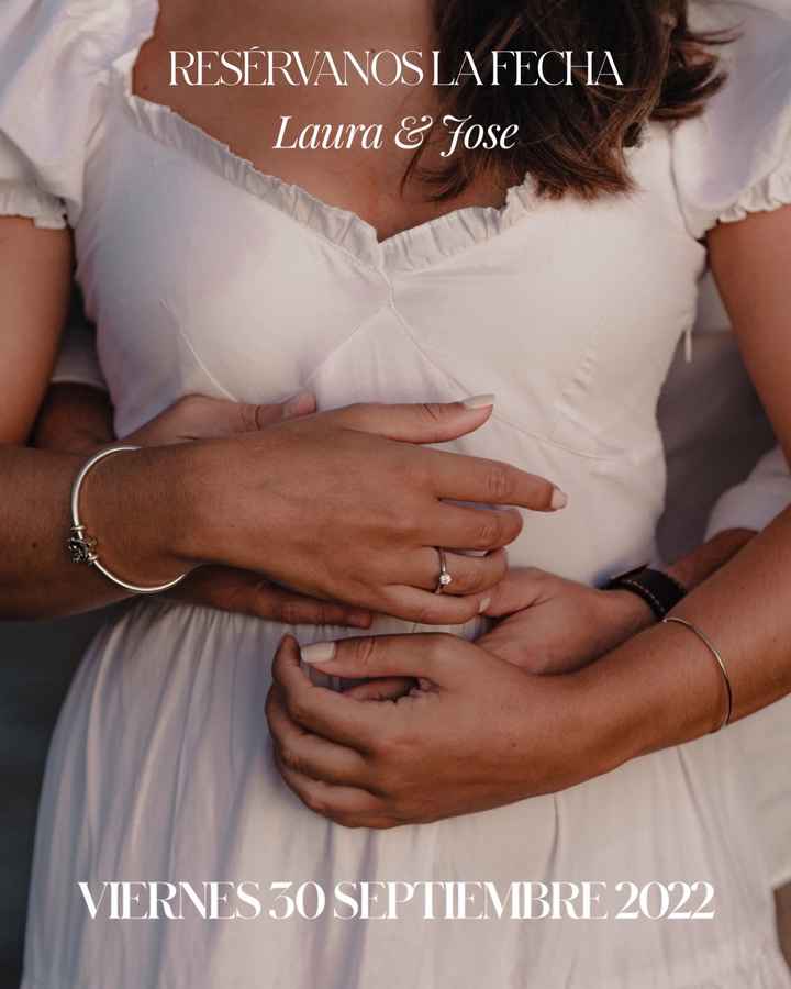 Nuestro Save The Date! - 1