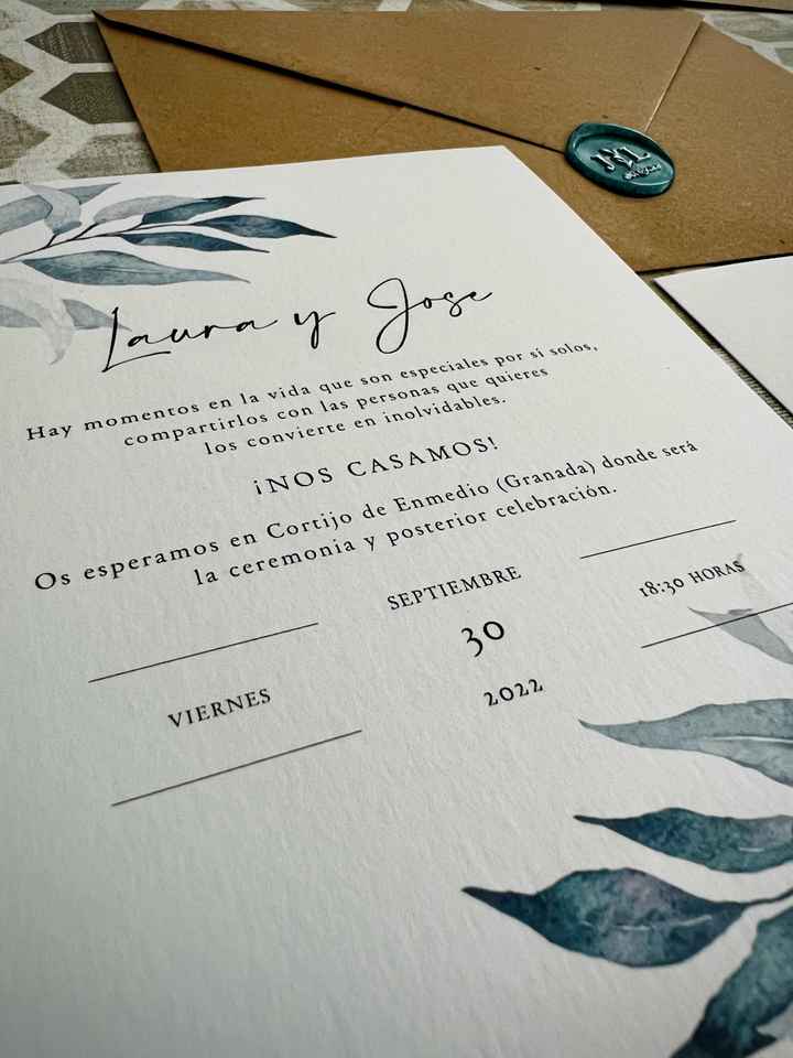 Nuestras invitaciones ♥️ - 1