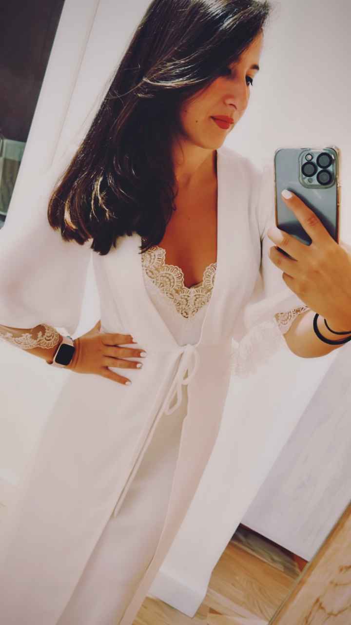 Camisón y bata de mi boda 🤍 - 3
