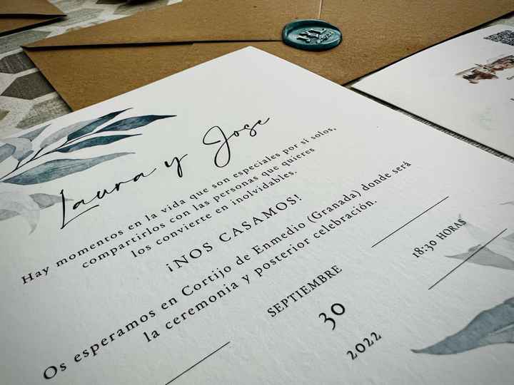 Invitaciones boda - 2