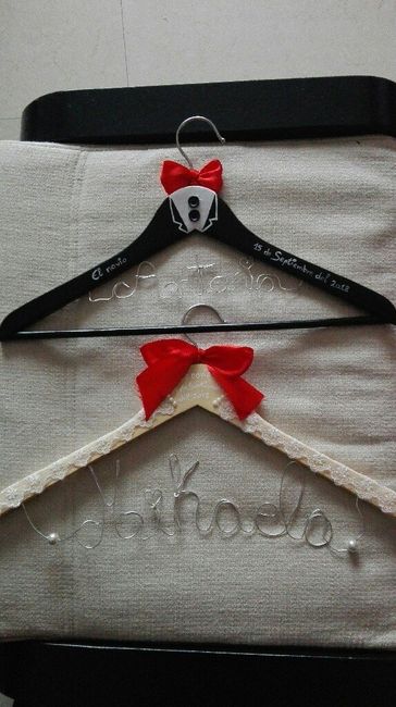 Perchas de novios!! 4