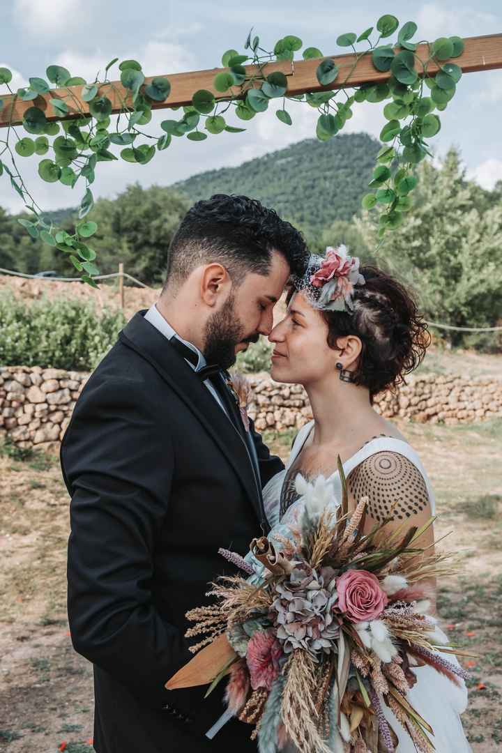 3 ramos de novia minimalista, ¡escoge uno! - 2