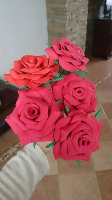 Así van quedando mis rosas!! - 2