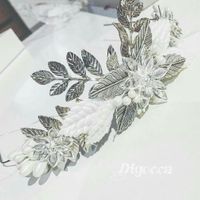 Que os parece este estilo de tocados y pendientes?? - 2