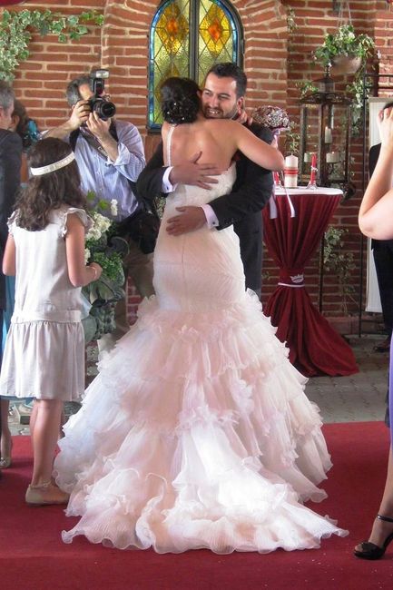 la parte de atras de mi vestido