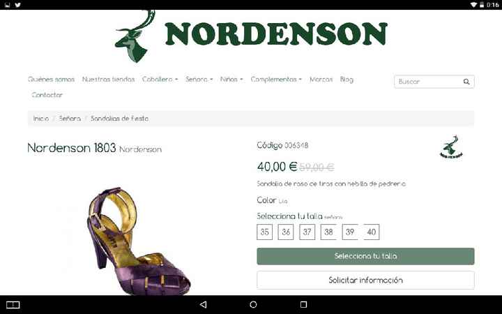 Zapatos lilas - 1