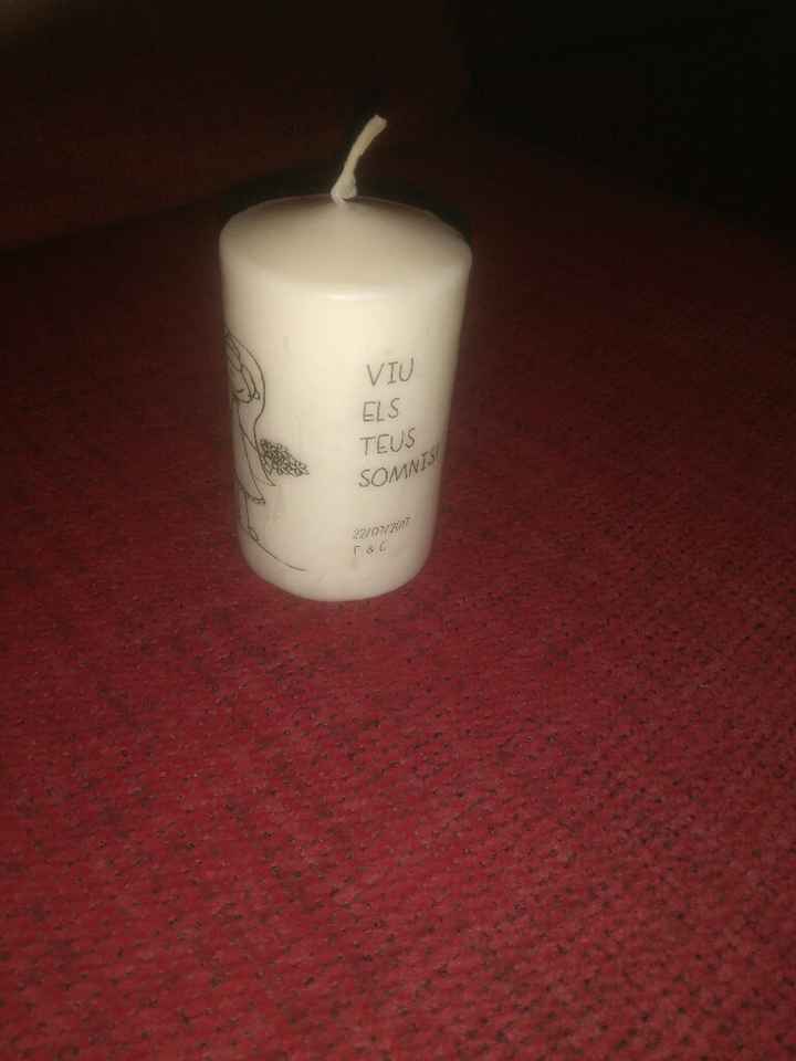 Vela personalizada - 2