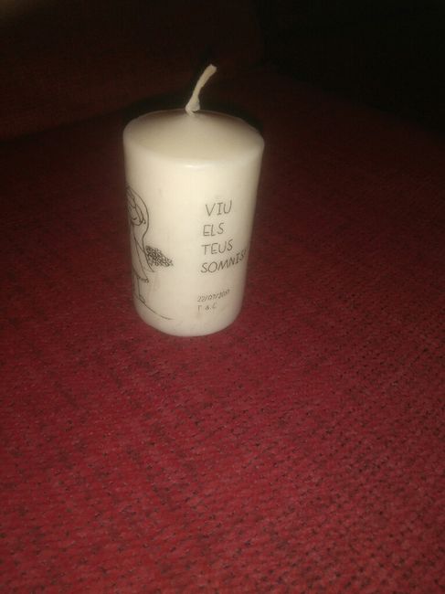 Vela personalizada - 2