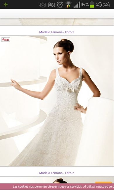 Vestido lemona de la sposa - 1