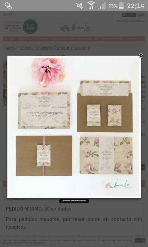 Mis invitaciones 😍 - 1