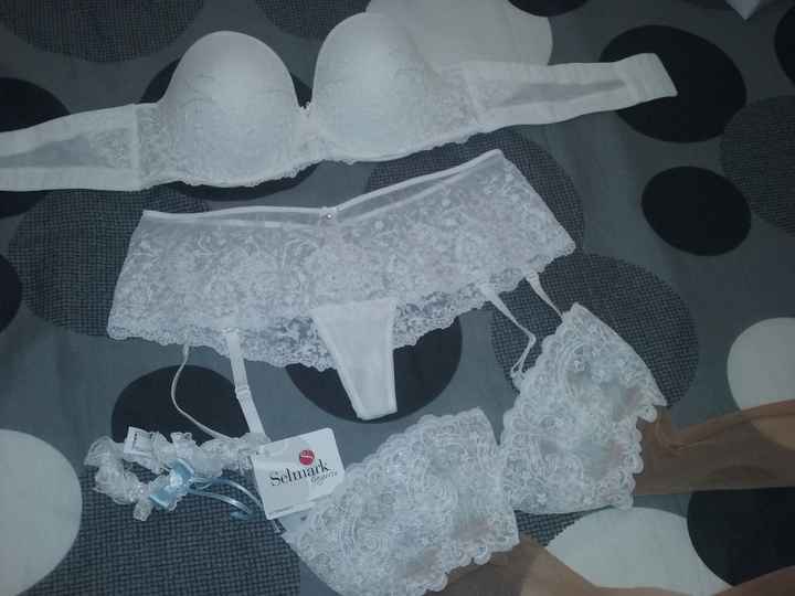 ROPA INTERIOR NOVIA DE IVETTE BRIDAL Y LIGA DE SHELMARK