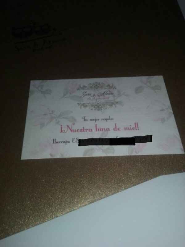 TARJETA Nº DE CUENTA (TEMA POLÉMICO)