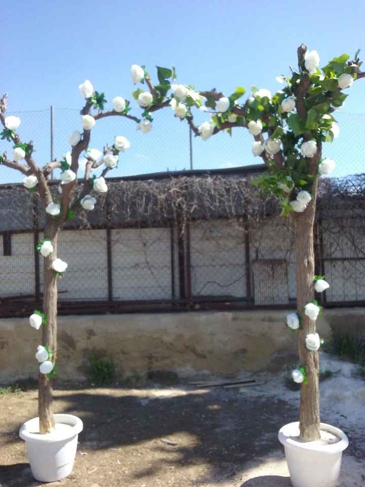 ARCO CEREMONIA EN PROCESO A FALTA DE MUCHO