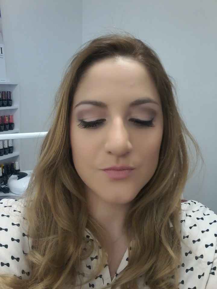 MAQUILLAJE NOVIA (FALTA MAQUILLAR CEJAS, Y LOS LABIOS LOS LLEVO UN POCO DIFERENTES)