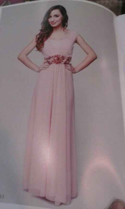 Traje novios de las damas de honor - 1