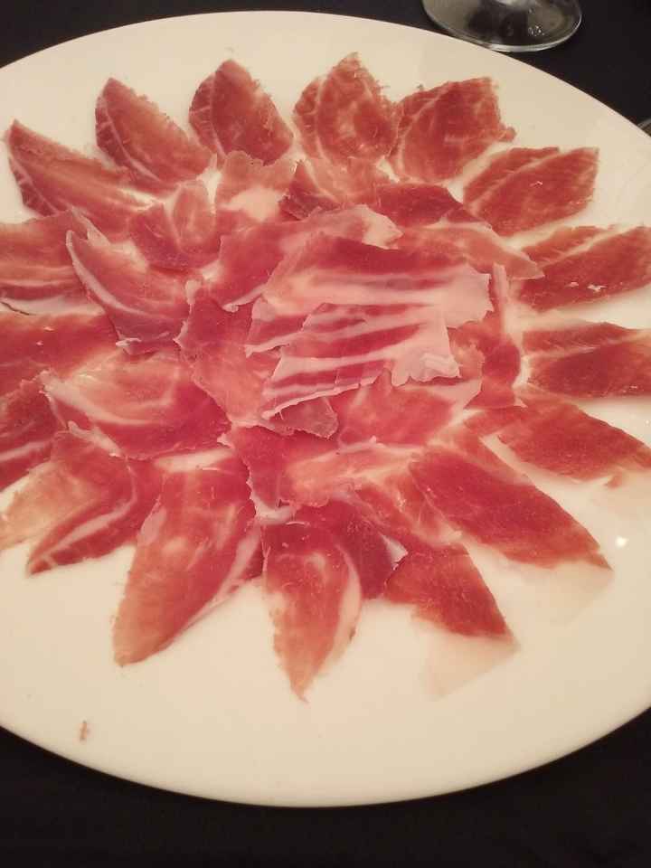 Plato de jamón (no me ha convencido)