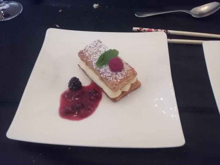 Miloja de crema invertida con frutos rojos (tampoco es finalista)