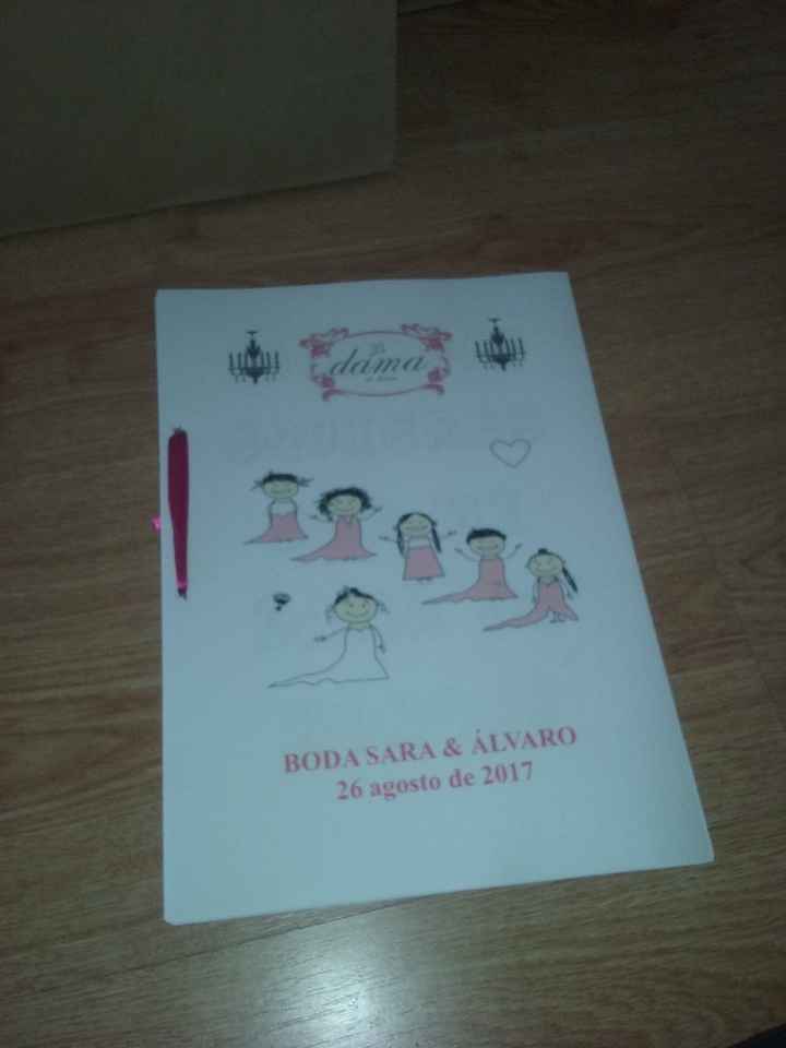 CUADERNO DAMAS DE HONOR