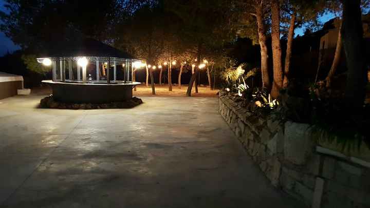 Como va quedando la finca (luces) - 2