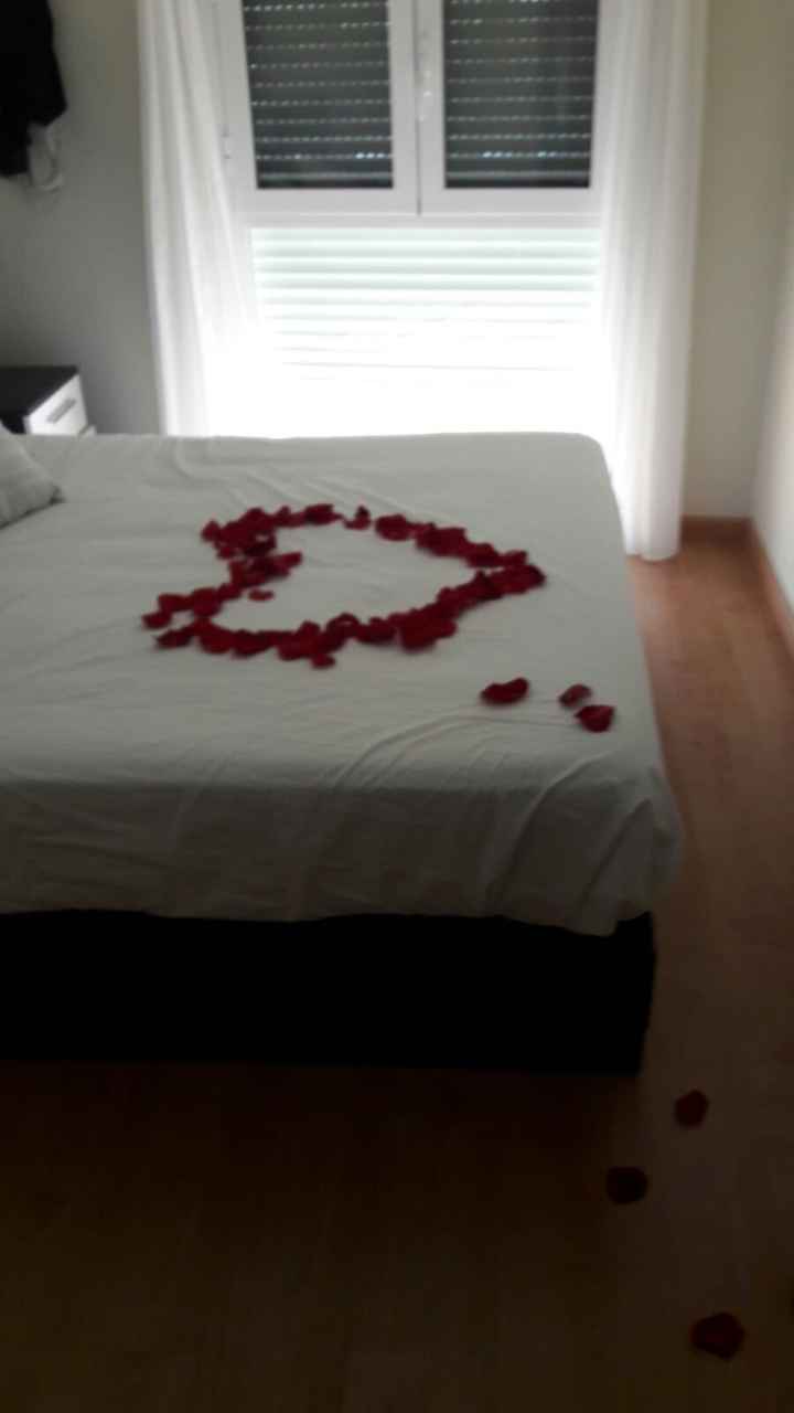 detalle en la cama 