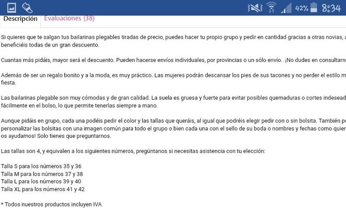 Alpargatas para invitadas pedir en grupo - 2