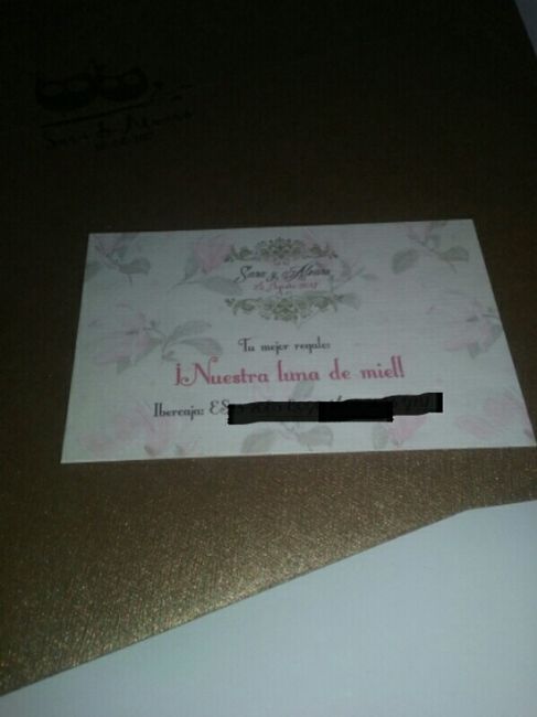 Os enseño mis invitaciones y los nombres en los sobres - 3
