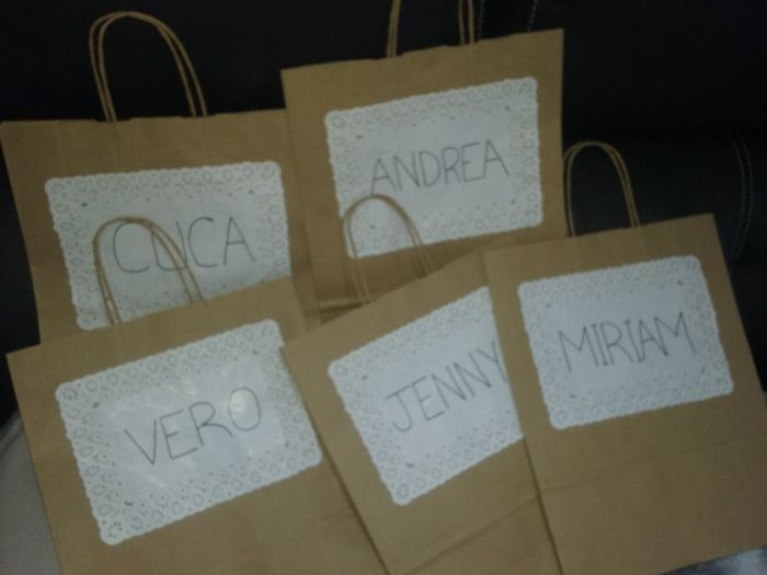 BOLSAS PARA EL REGALO DE LAS DAMAS