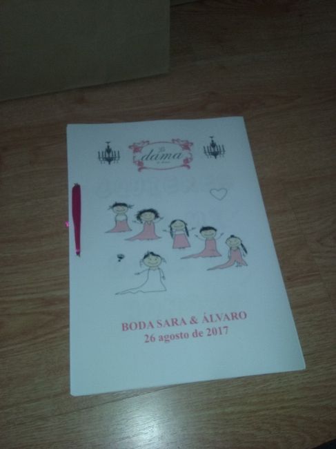 CUADERNO DAMAS DE HONOR