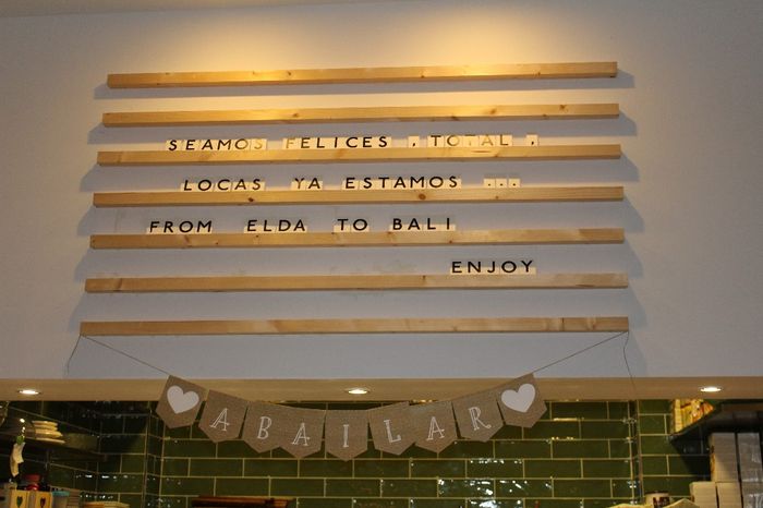 Seamos felices, total, locas ya estamos... From Elda to Bali. Enjoy