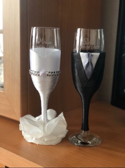 Copas champan boda 1