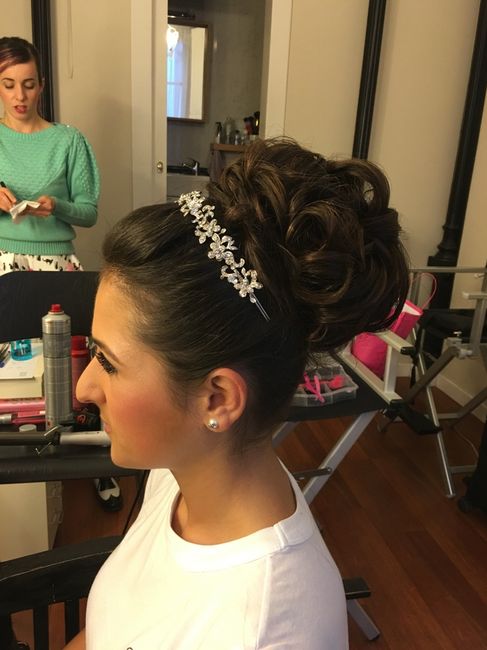 Prueba de maquillaje y peluquería !!alucinada!! - 3
