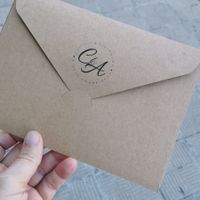 Una pregunta tonta pero que me tiene indecisa…. En los sobres donde van las invitaciones habéis pues