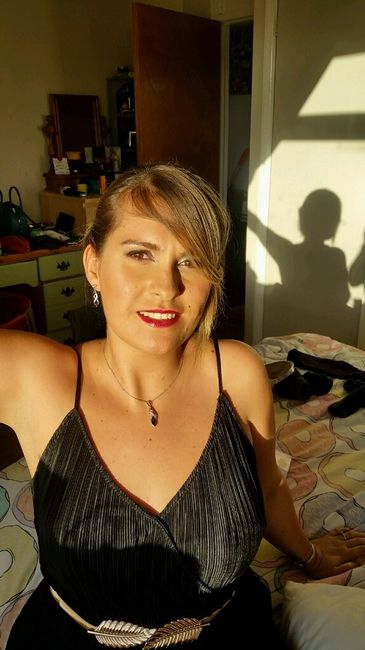 Prueba de peinado y vestido por 2da vez con velo - 1