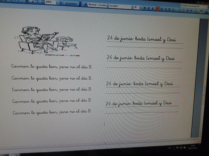 penúltima hoja