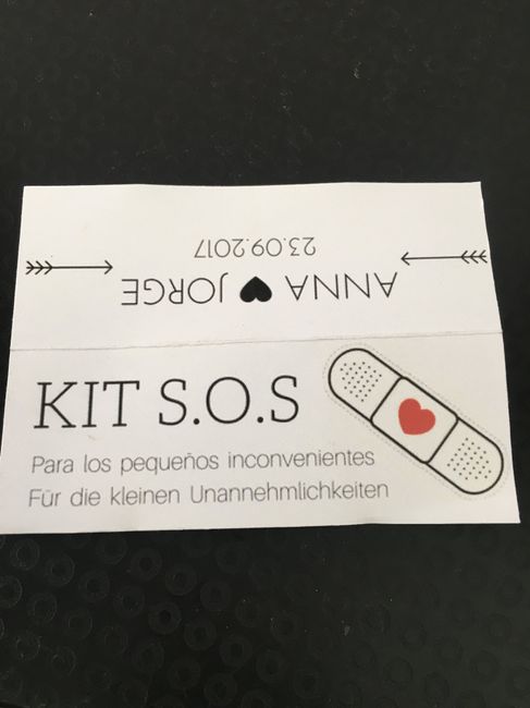 Mis cierres para los kit's sos - 1