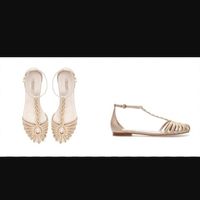 Sandalias planas novia - 1