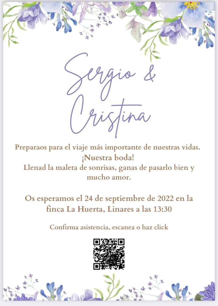 Invitaciones digitales - 1