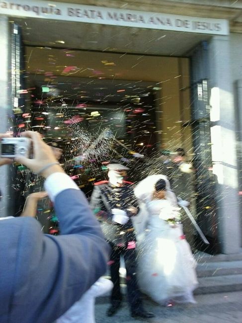 Novias de guardia civil, militares, policías... - 1