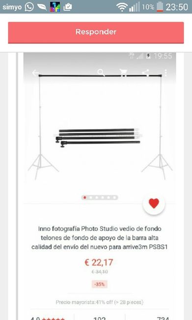 Photocall tela aliexpress - 1