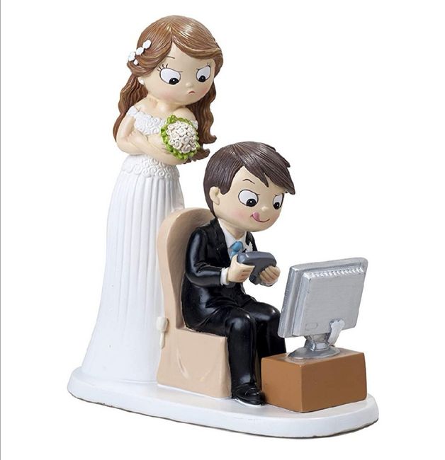 Pastel de boda: ¿con o sin muñecos? 1