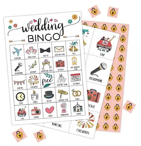 Juegos durante la boda. 1